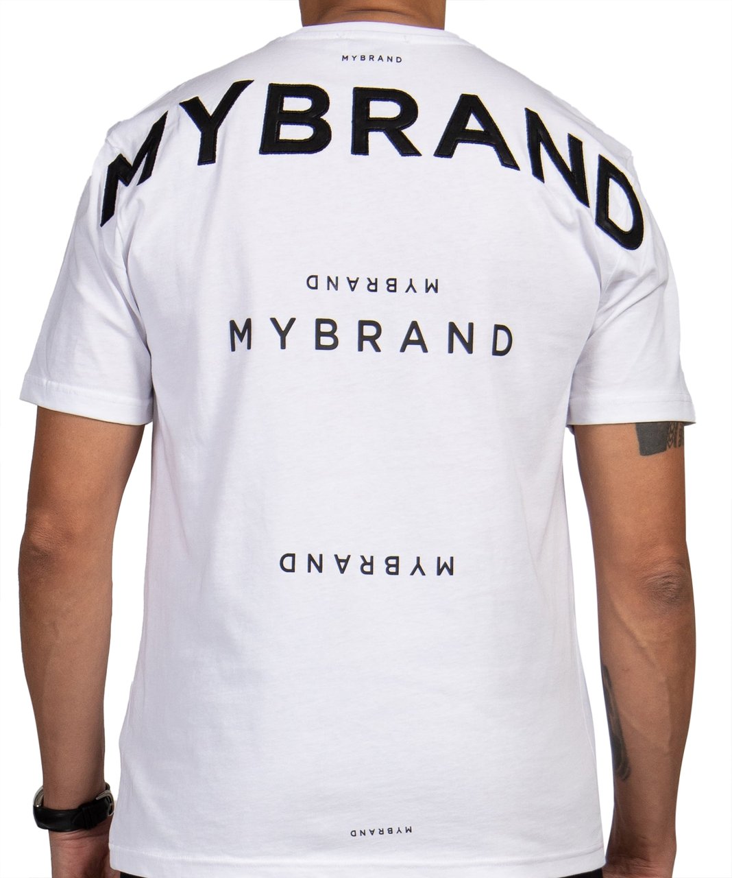 My Brand MYBRAND Signature Series: Classic Logo Tee | WHITE Wit