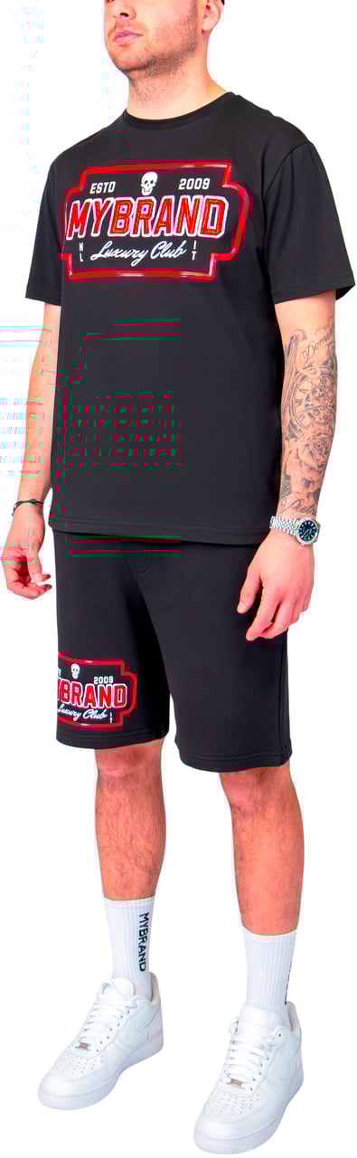 My Brand MYBRAND Skull Luxery Club | BLACK Zwart