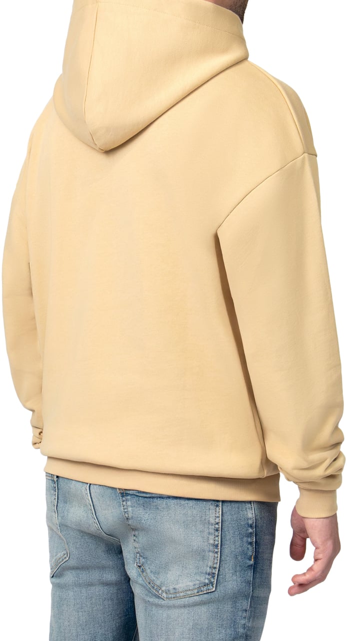 My Brand MYBRAND STRASS LETTERING HOODIE | BEIGE Beige