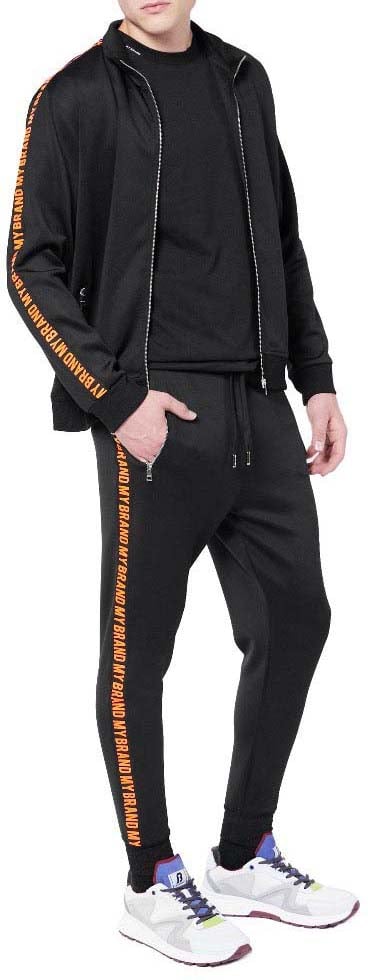 My Brand My Brand Tape Track Suit | BLACK Zwart