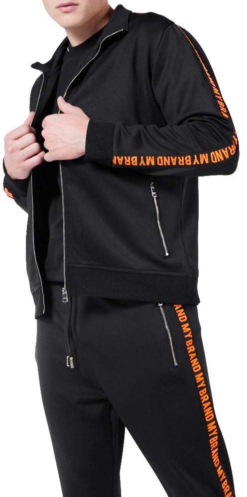 My Brand My Brand Tape Track Suit | BLACK Zwart