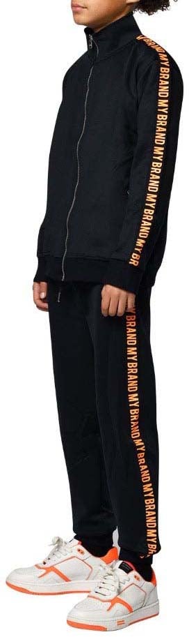 My Brand MY BRAND TAPE TRACK SUIT | BLACK Zwart