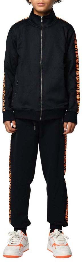 My Brand MY BRAND TAPE TRACK SUIT | BLACK Zwart
