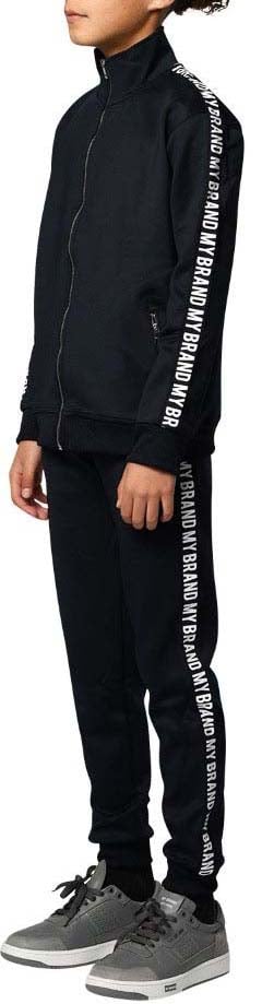 My Brand My Brand Tape Track Suit Bl/Wh | BLACK Zwart