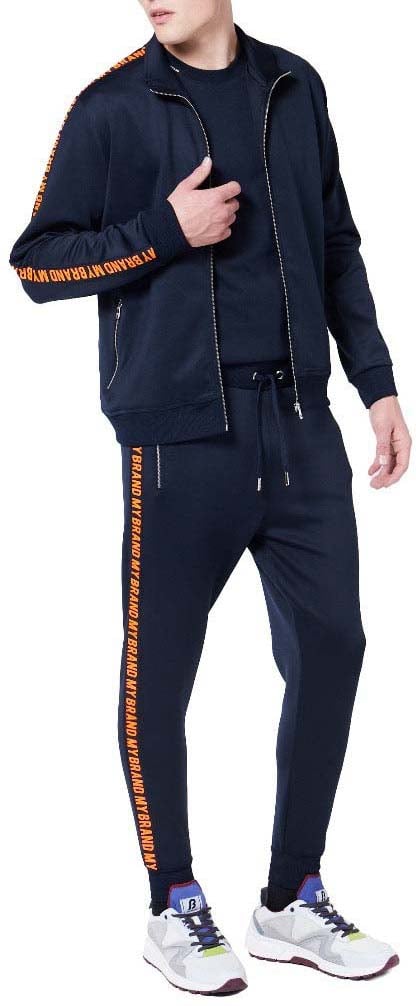 My Brand My Brand Tape TrackSuit | NAVY Blauw