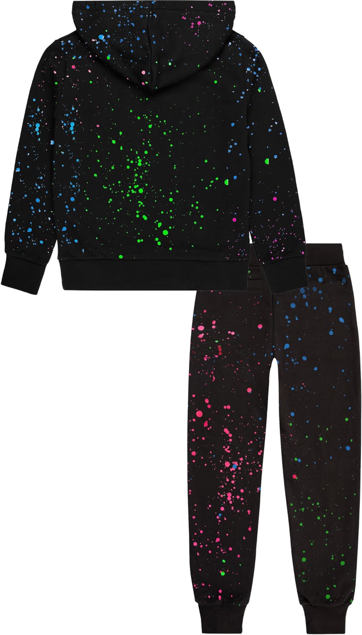 My Brand NEON PAINT CAPSULE JOGGIN | BLACK Zwart