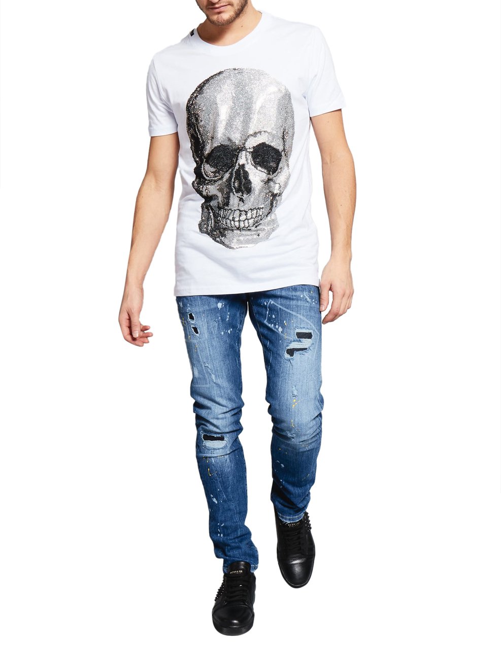 My Brand Original Skull T-Shirt | WHITE Wit