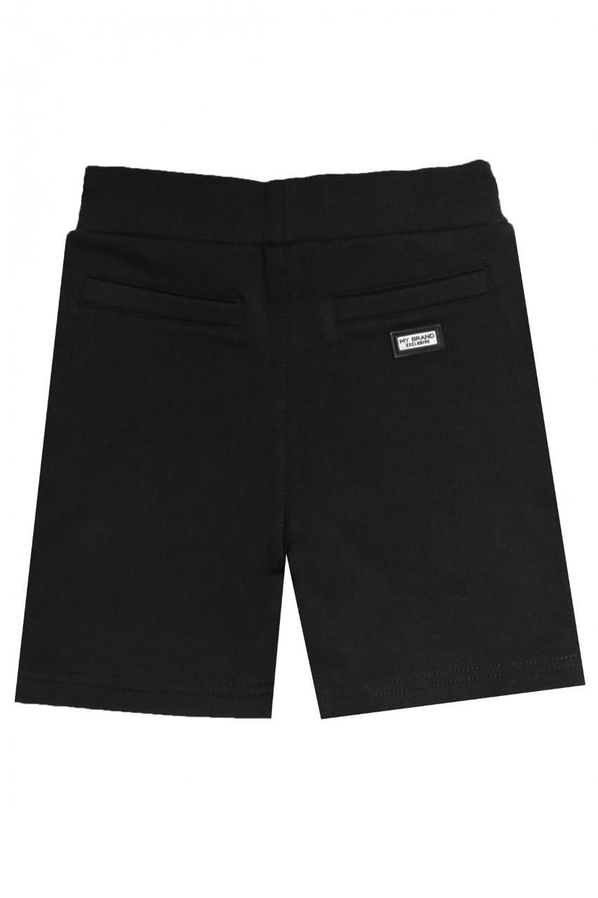 My Brand PLAIN JOGGING SHORT | BLACK Zwart