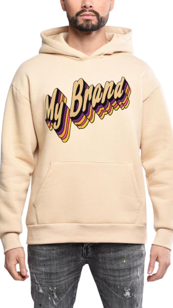 My Brand Rainbow Branding Hoodie | CAMEL Bruin