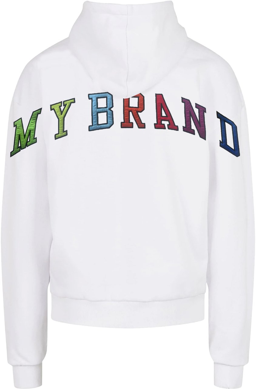 My Brand RAINBOW CAPSULE HOODIE | WHITE Wit