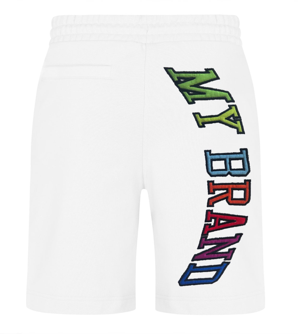 My Brand RAINBOW CAPSULE SHORTS | WHITE Wit
