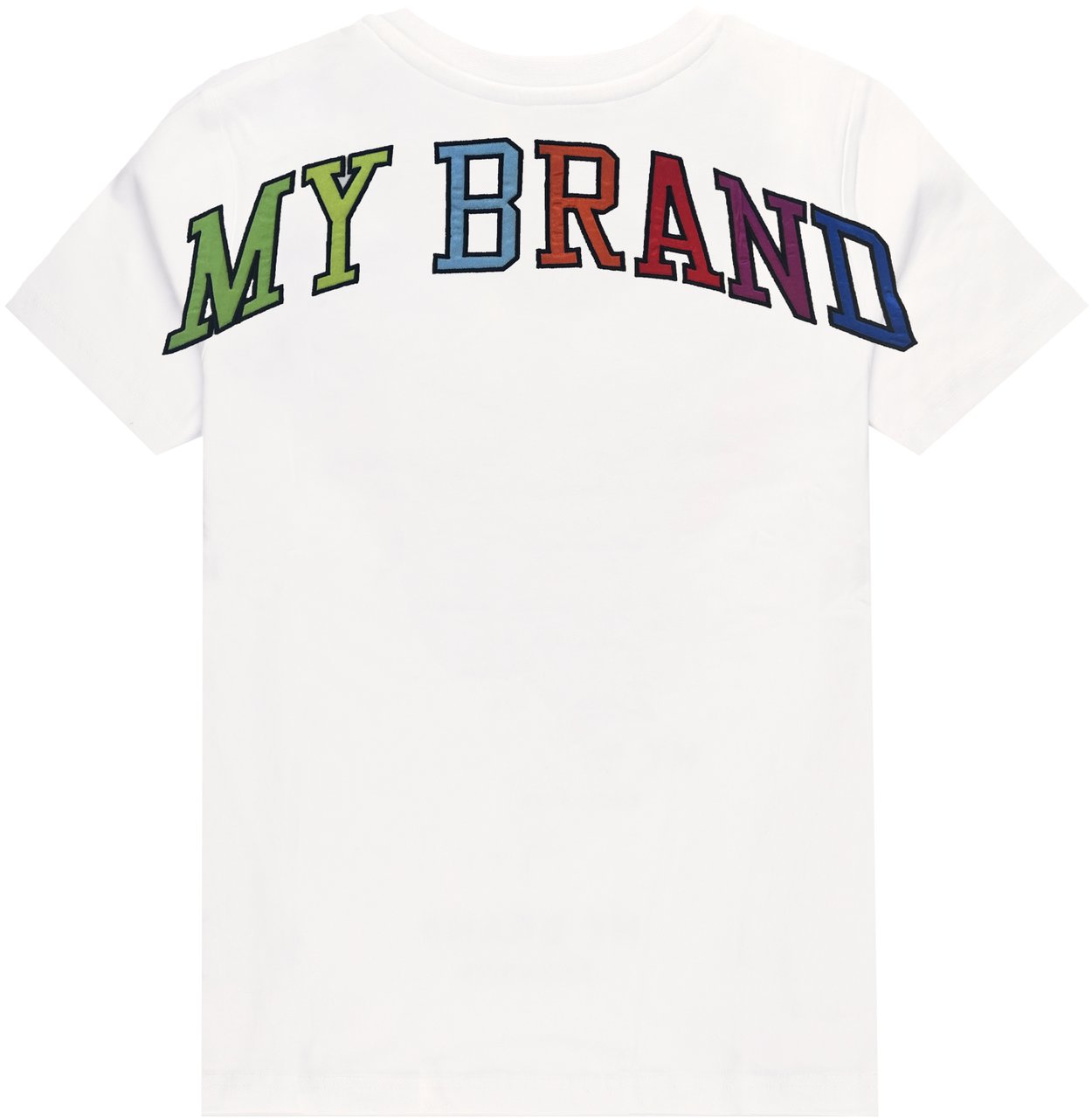 My Brand RAINBOW CAPSULE T-SHIRT | WHITE Wit