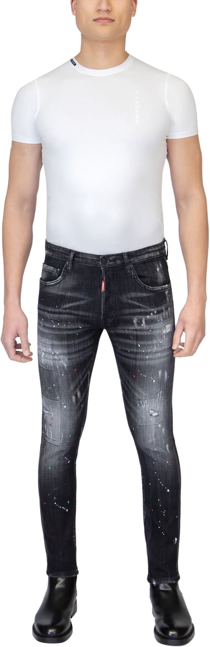 My Brand RED MYBRAND EMBLEM JEANS | BLACK Zwart