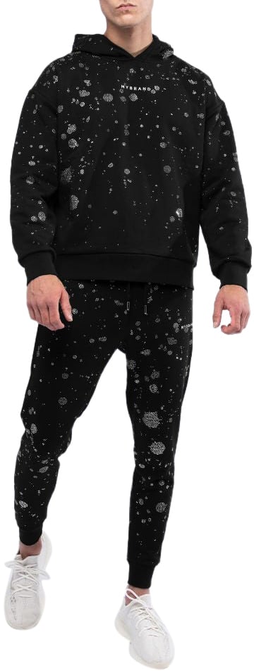 My Brand RHINESTONE SPLASH MB JOGGING SUI | BLACK Zwart