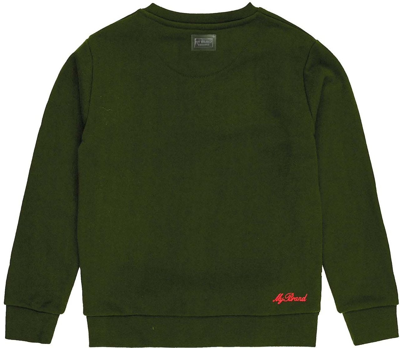 My Brand RISK LION LONGSLEEVE | ARMY Groen