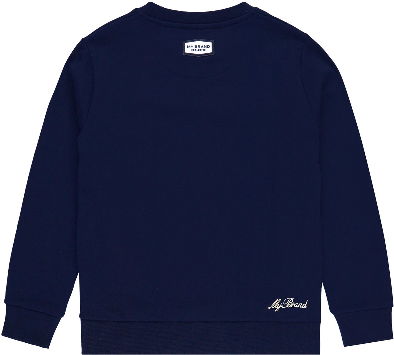 My Brand Risk Playercard Sweater Navy | NAVY Blauw