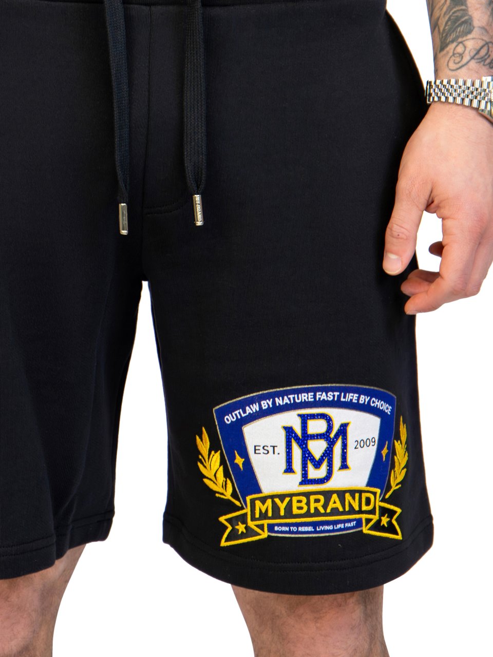 My Brand Royal MYBRAND short | BLACK Zwart