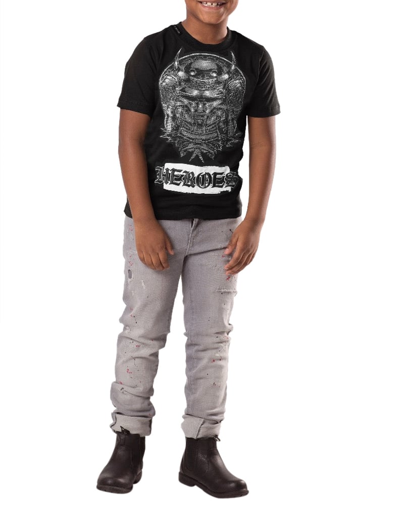 My Brand Samurai T-Shirt | BLACK Zwart