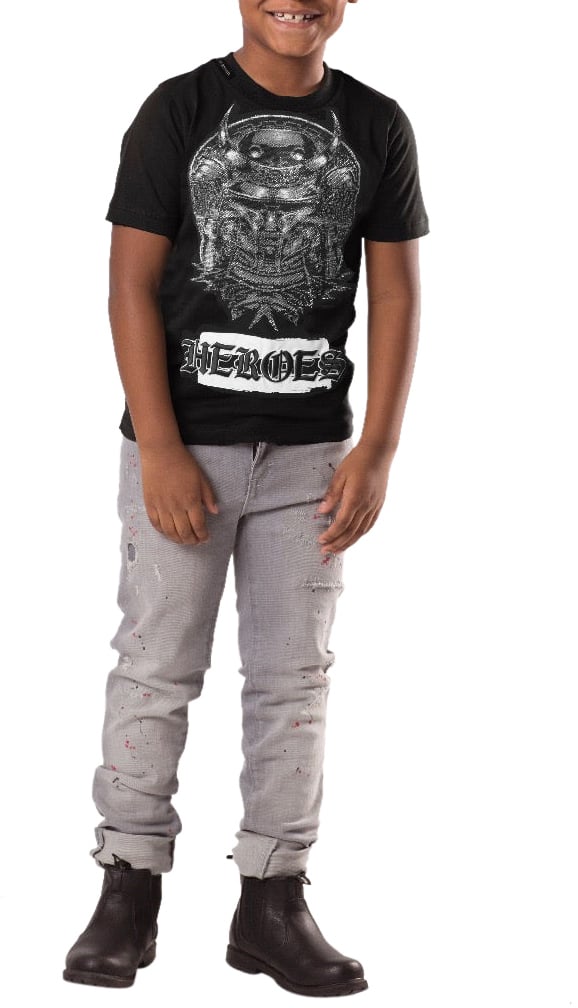 My Brand Samurai T-Shirt | BLACK Zwart