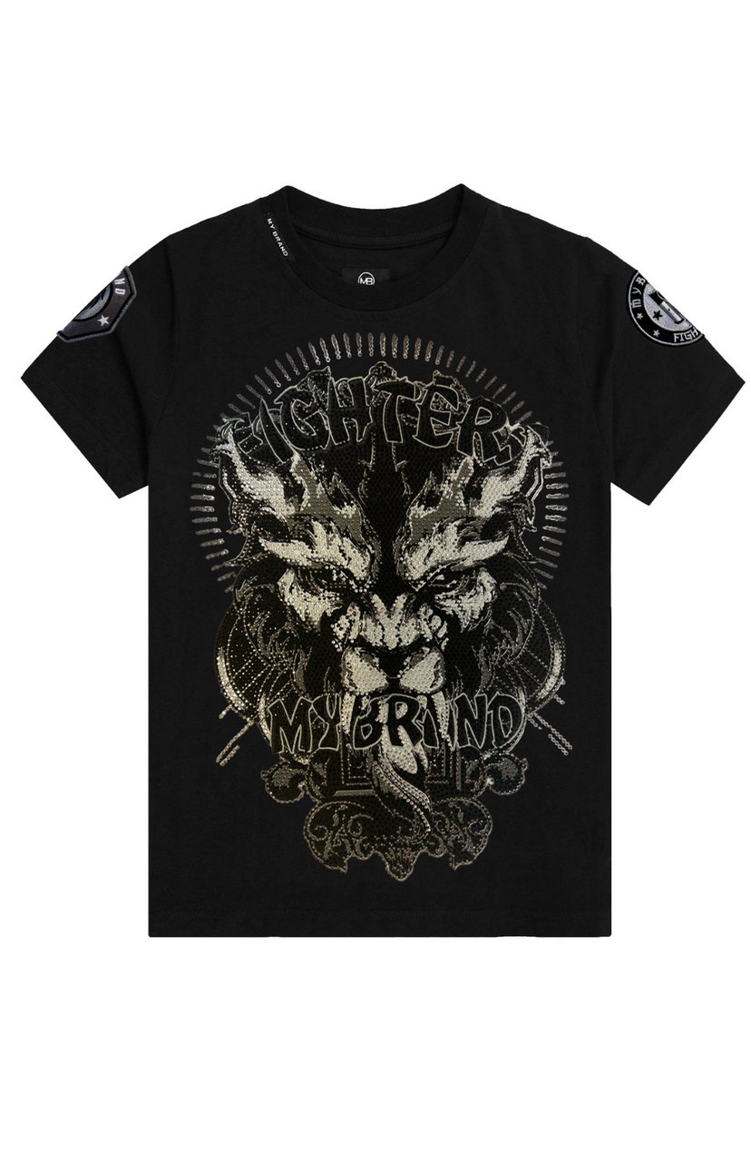 My Brand Samurai T-Shirt | BLACK Zwart