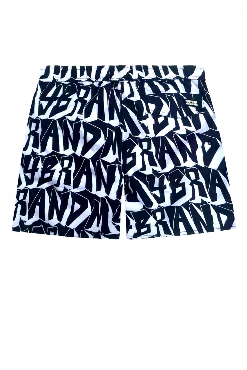 My Brand STREET ART SWIM AOP CAPSU | WHITE Wit