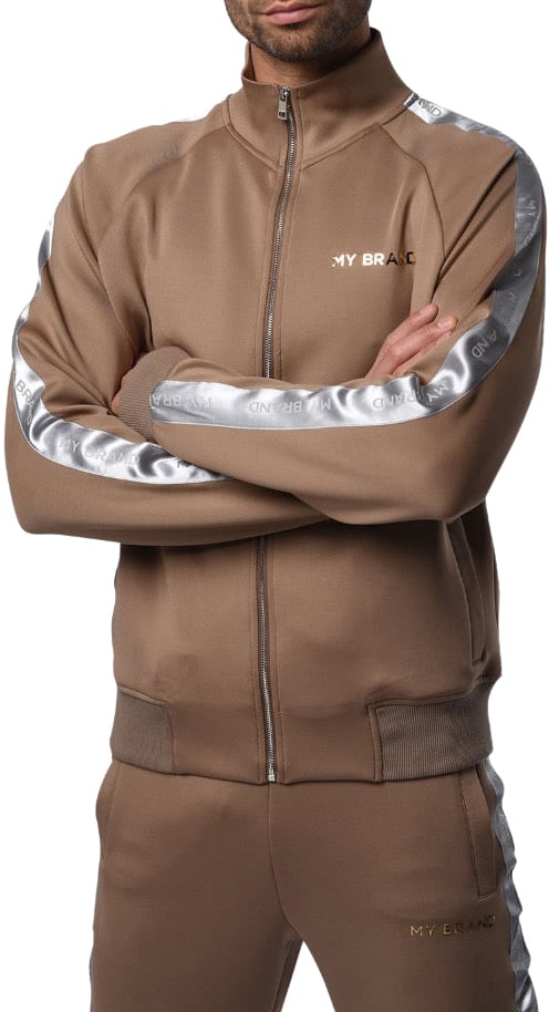 My Brand Stripe Tracksuit Lw JackeT | BEIGE Beige