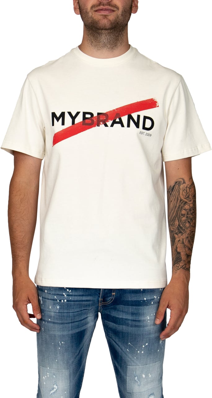My Brand The Red Line Shirt White | OFF-WHITE Wit