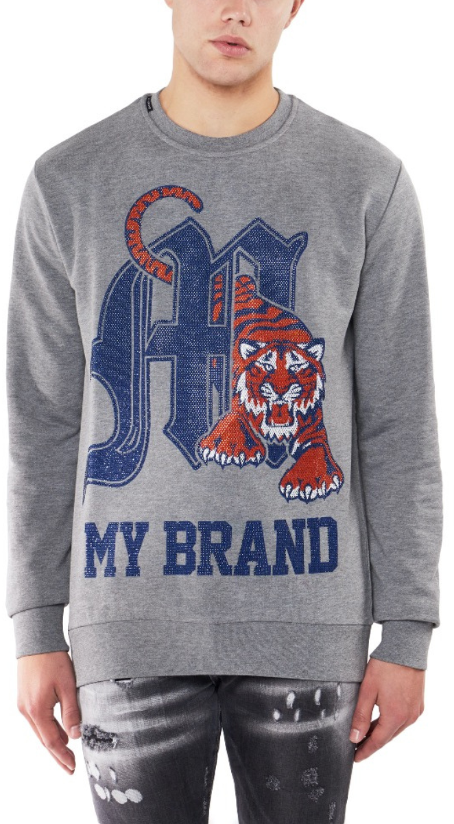 My Brand Tiger Sports Sweater | GREY Grijs
