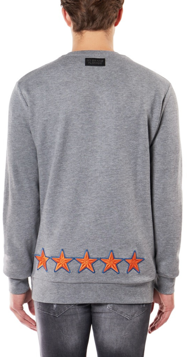 My Brand Tiger Sports Sweater | GREY Grijs