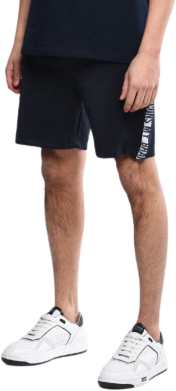 My Brand Track Short Icons Navy | NAVY Blauw