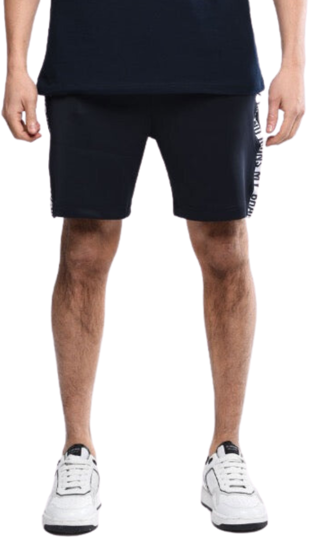 My Brand Track Short Icons Navy | NAVY Blauw
