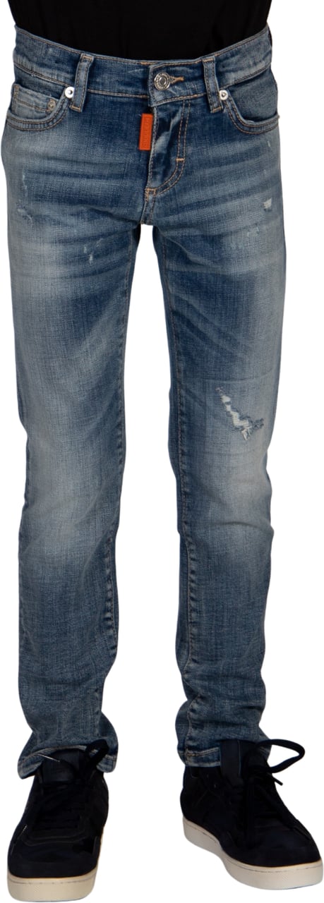 My Brand TWO CUT PLAIN WASHING JEANS KIDS | DENIM Blauw