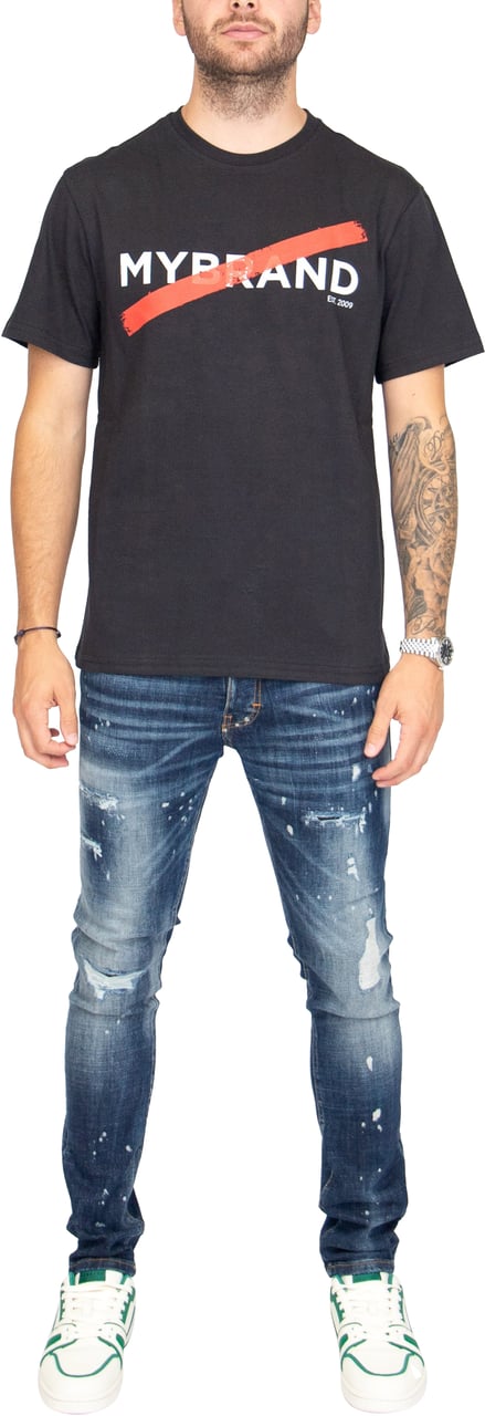 My Brand Vintage Indigo Torn Jeans | DENIM Blauw