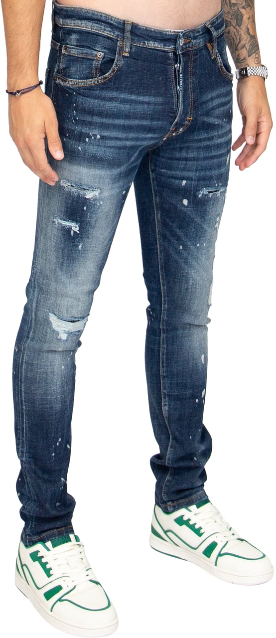 My Brand Vintage Indigo Torn Jeans | DENIM Blauw