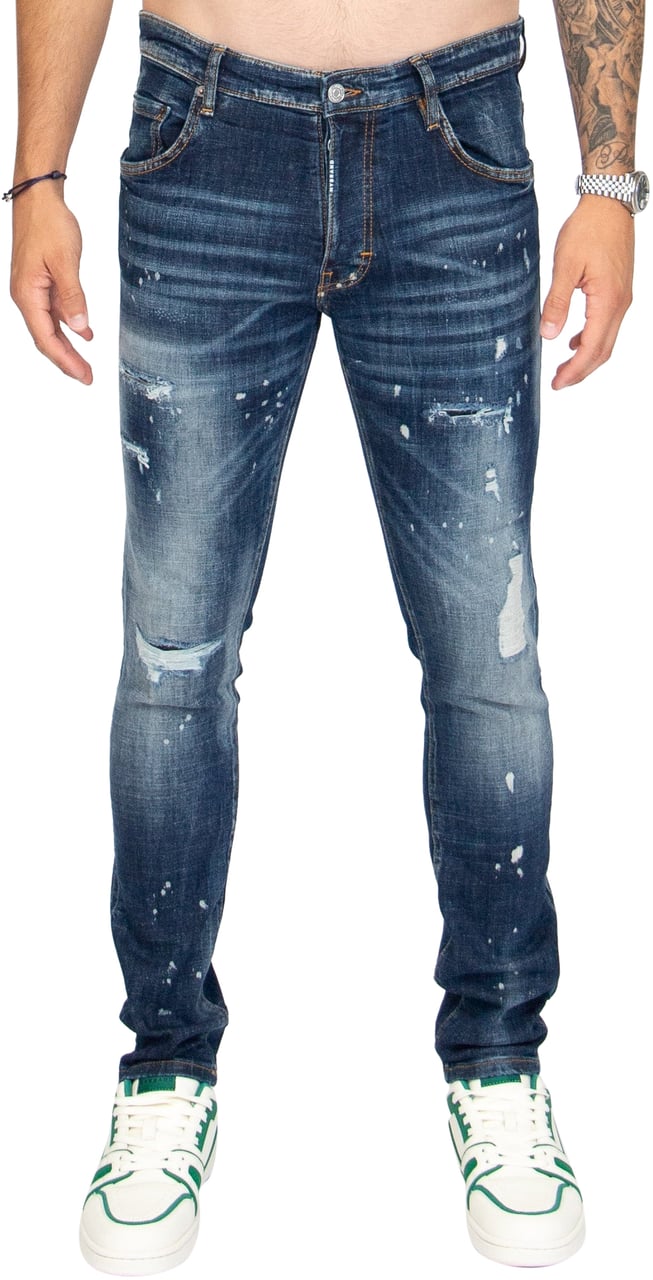 My Brand Vintage Indigo Torn Jeans | DENIM Blauw