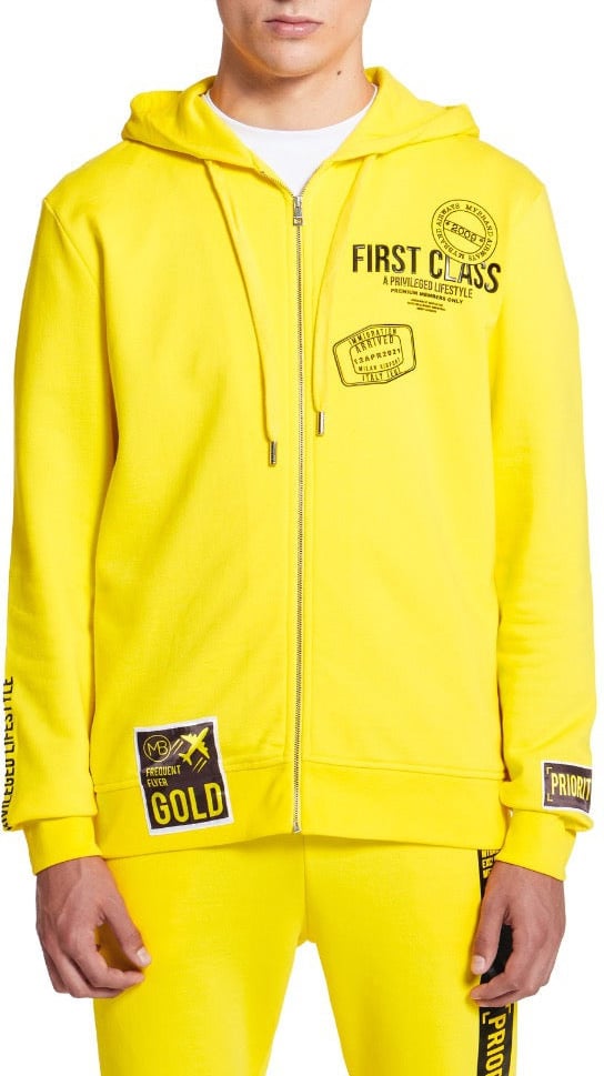 My Brand VOYAGE PRIORITY ZIPPER HO | YELLOW Geel