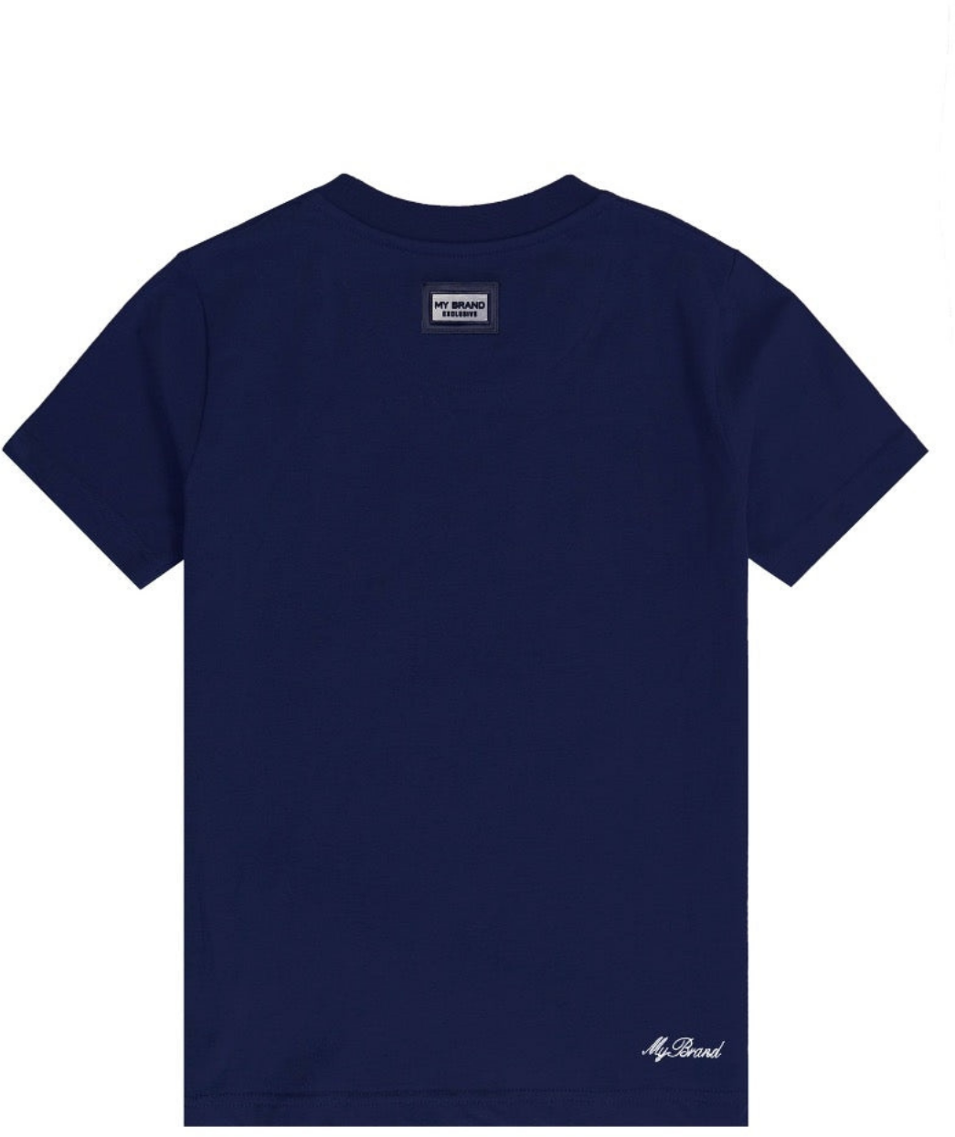 My Brand White Skull T-Shirt | NAVY Blauw
