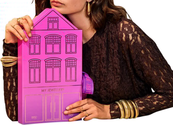 My Jewellery My Jewellery Adventskalender MJ14065-1200 Goud 2025 Roze