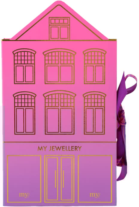 My Jewellery My Jewellery Adventskalender MJ14065-1200 Goud 2025 Roze