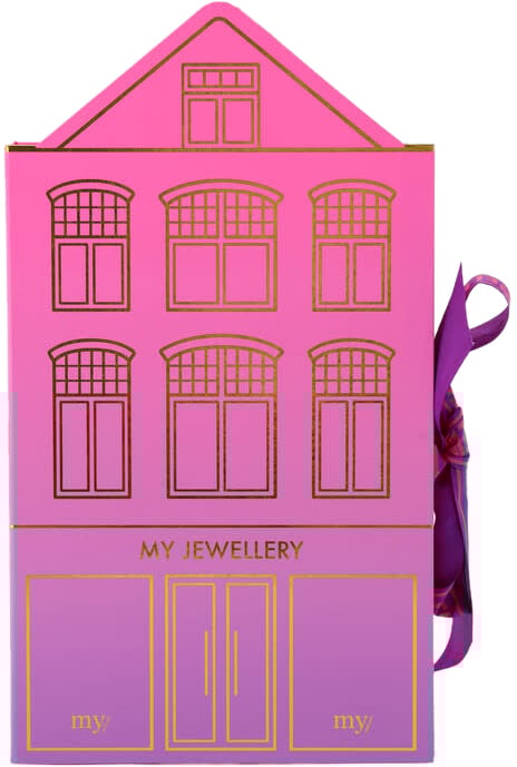 My Jewellery My Jewellery Adventskalender MJ14065-1500 Zilver 2025 Roze