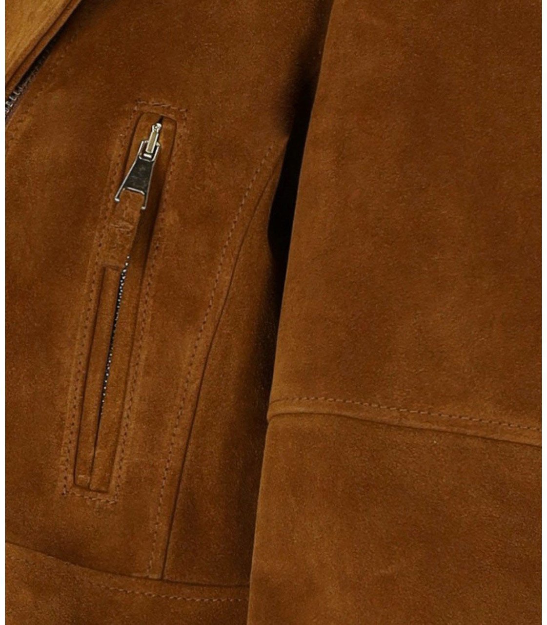 MYSKIN FRINGED SHORT JACKET Bruin