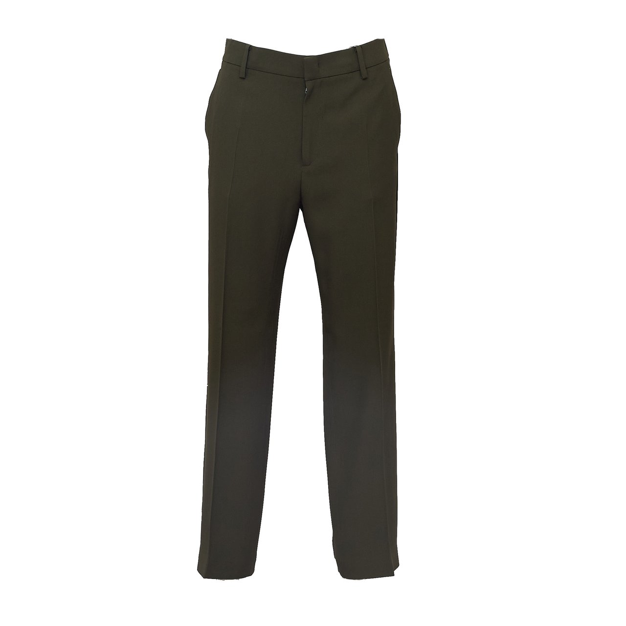 N 21 Straight-Leg Trousers with Mid-Rise Waistband and Concealed Pockets Zwart