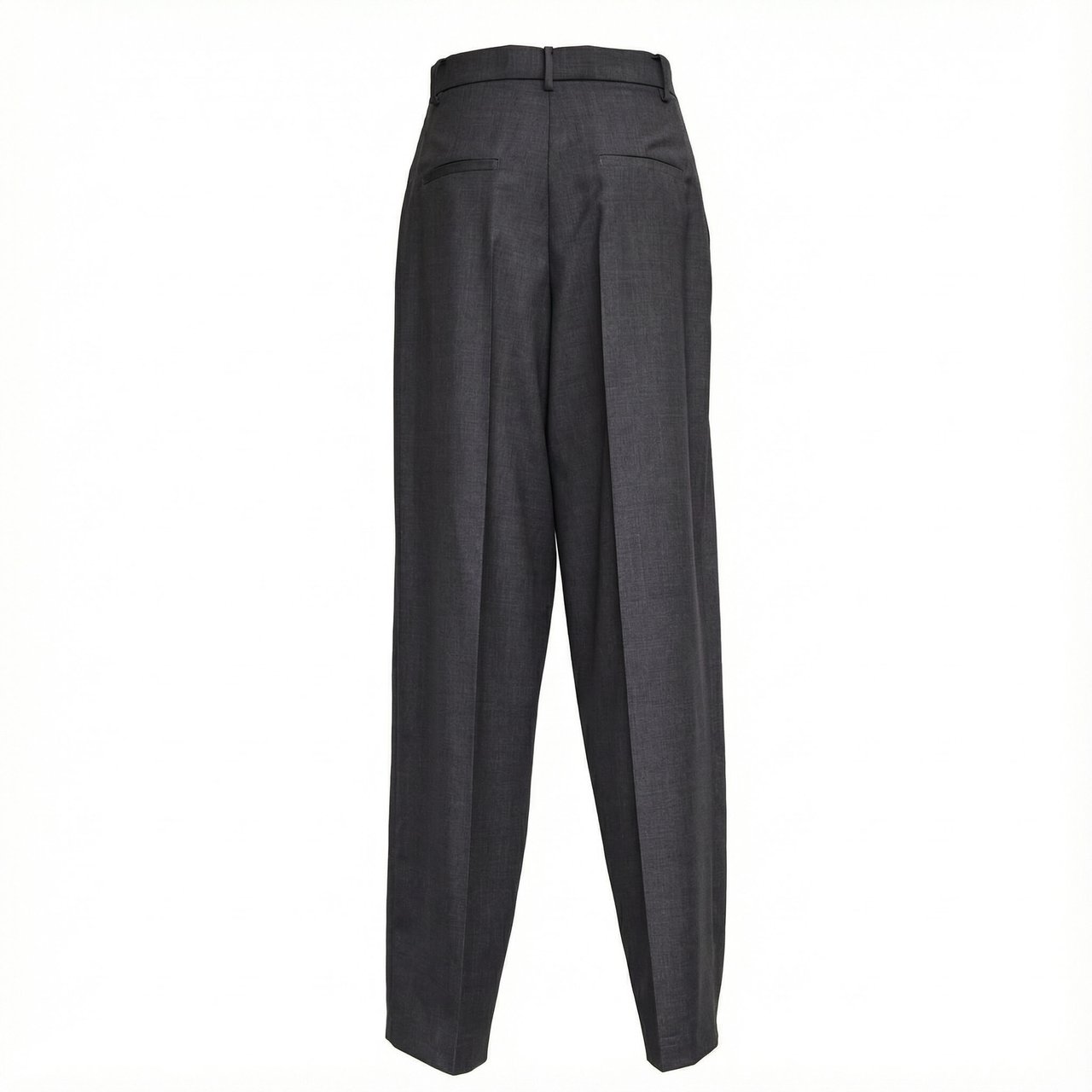 N 21 Wide-Leg Pleated Pants Zwart