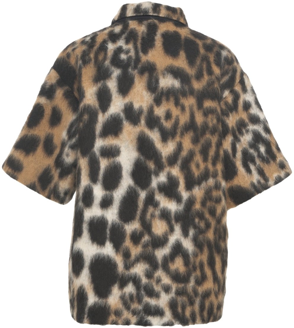 N 21 Jacket with animal print Bruin