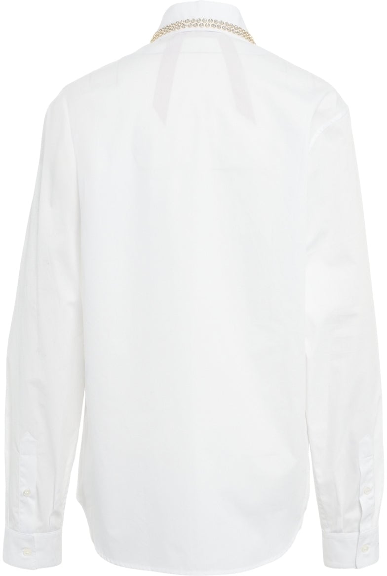 N 21 Blouse with embroideries Wit