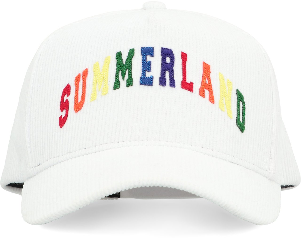 Nahmias Velvet baseball cap Wit