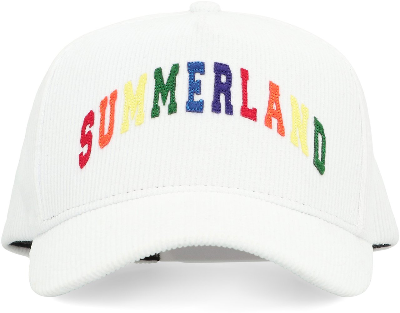 Nahmias Velvet baseball cap Wit