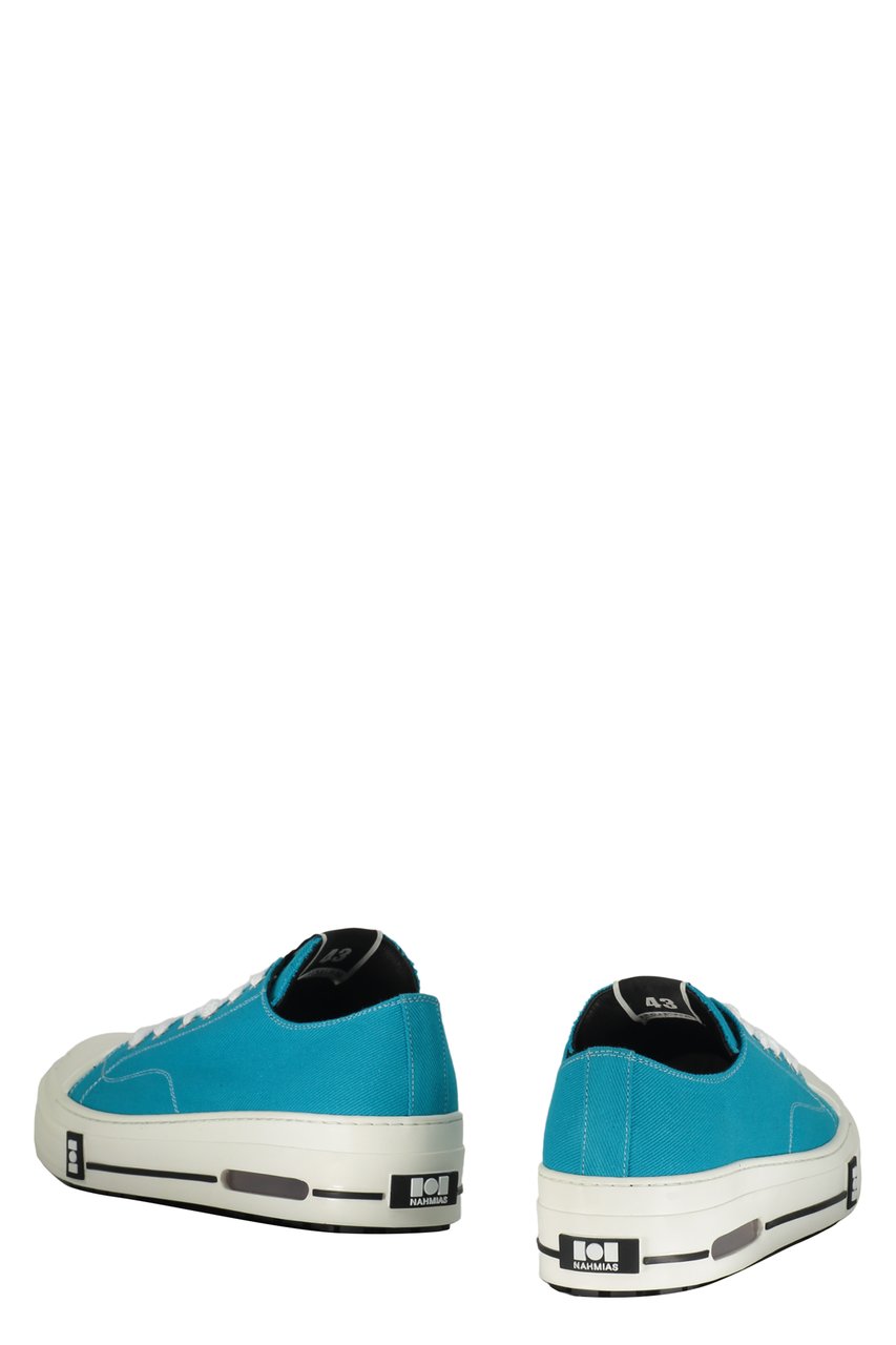 Nahmias Five-O canvas sneakers Blauw