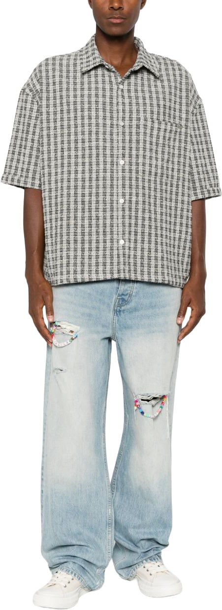 Nahmias Shirts Black Grijs