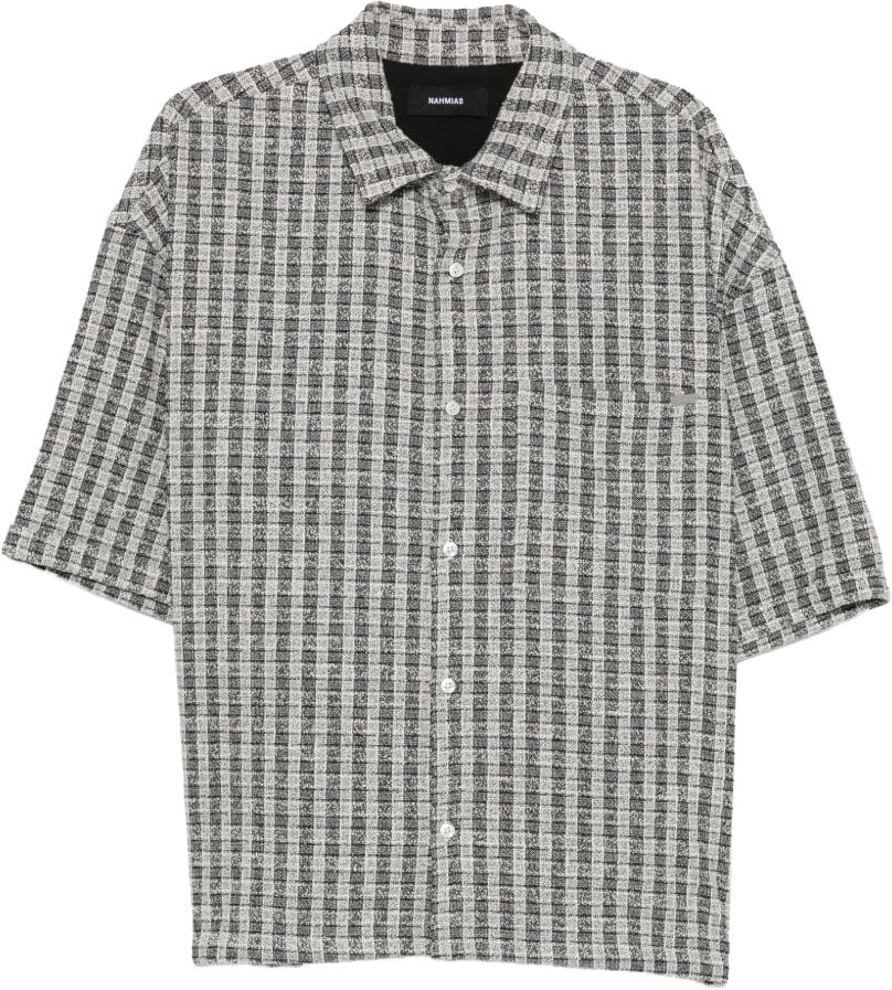 Nahmias Shirts Black Grijs